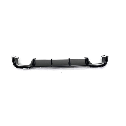 MAX Style Gloss Black Rear Diffuser for Volkswagen Golf MK8 GTI(Double Double Out) (2020-present)