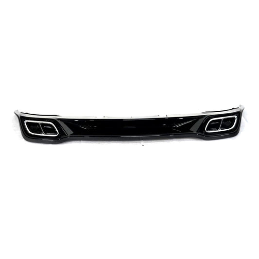 Gloss Black Rear Diffuser for Volkswagen Golf MK8 R-Line 2020+