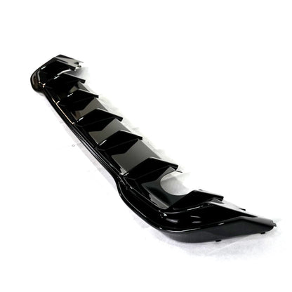 Gloss Black Rear Diffuser for Volkswagen Golf MK8 GTI(Double Single Out)(2020-present)