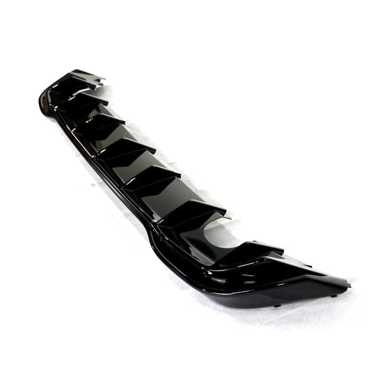 Gloss Black Rear Diffuser for Volkswagen Golf MK8 GTI(Double Single Out)(2020-present)