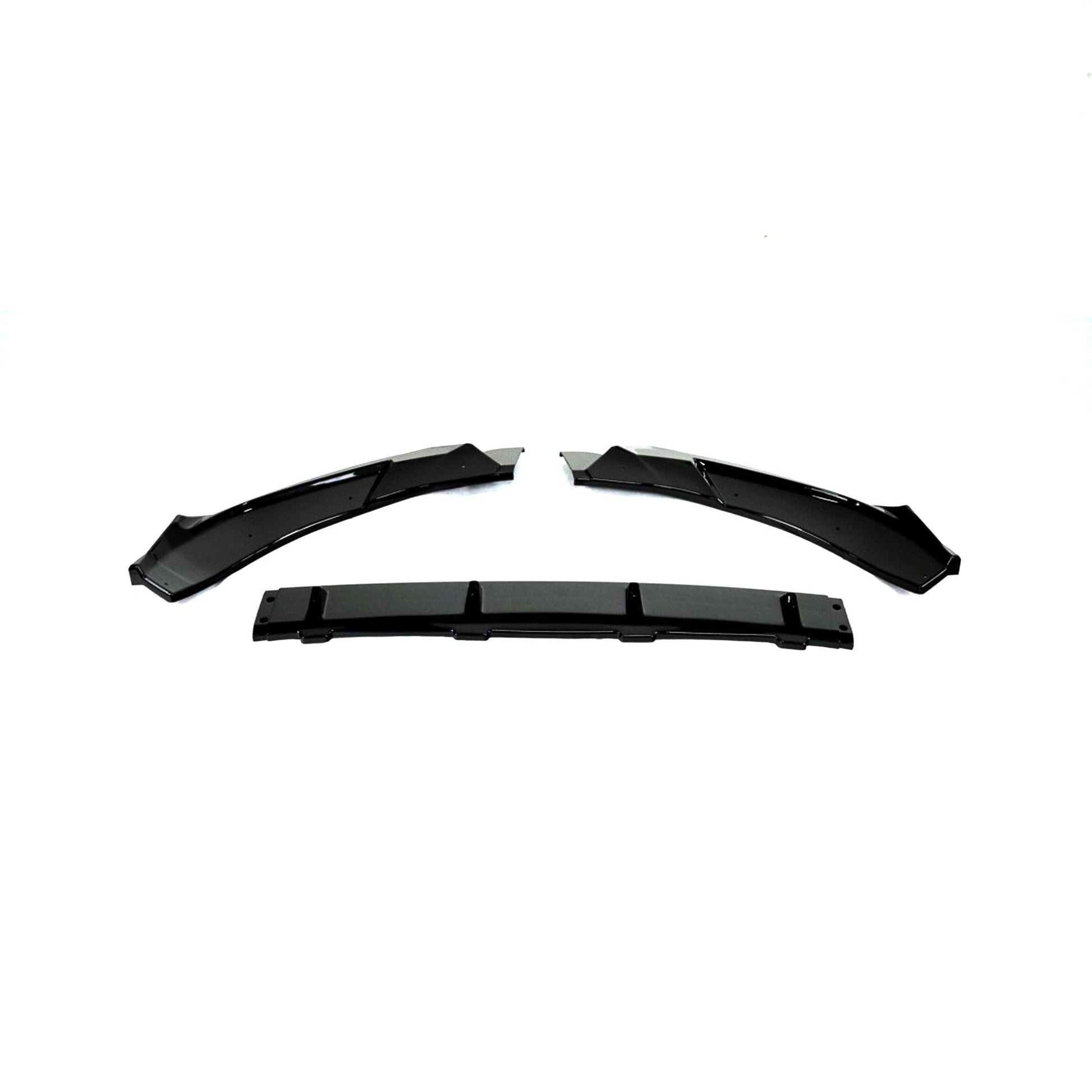 Gloss Black Front Lip for Mercedes Benz CLS C257 Sport Pre-Facelift  (2018-2020)