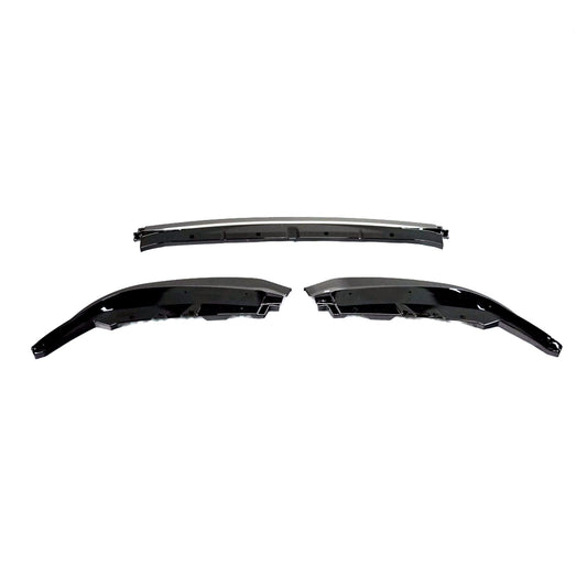 Gloss Black Front Lip for Audi A5 Sline / S5 B9 Pre-LCI Sedan (2017-2019)