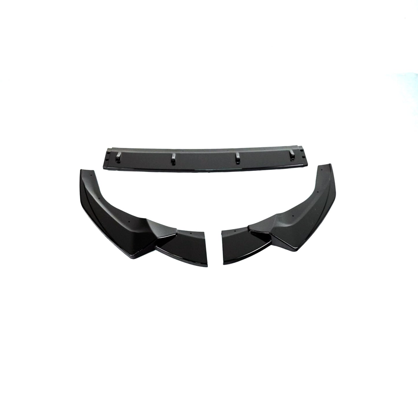Gloss Black Front Lip for Audi A5 Sline / S5 B9.5 LCI Sedan (2020-2023)