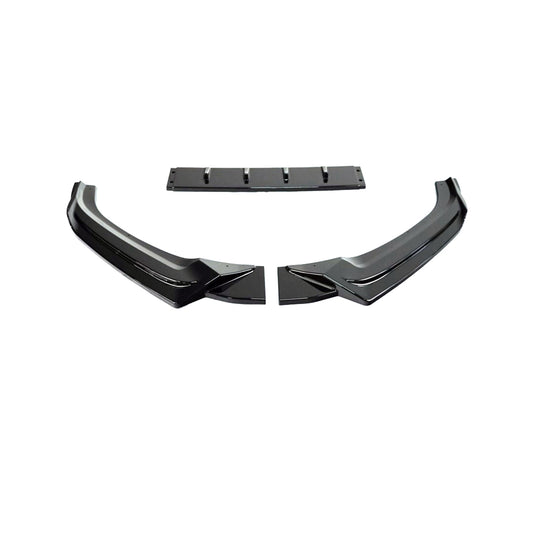 Gloss Black Front Lip for Audi A4 Sline / S4 B9 Pre-LCI (2016-2019)