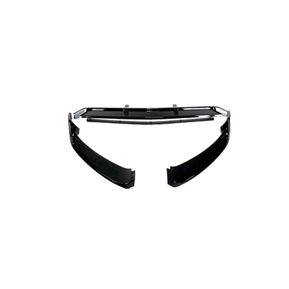 Gloss Black Front Lip For Mercedes-Benz C-Class W205 Pre-Facelift(2015–2018)