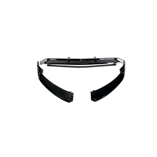 Gloss Black Front Lip For Mercedes-Benz C-Class W205 Pre-Facelift(2015–2018)