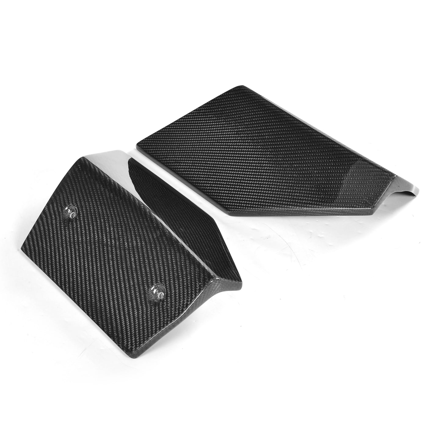 P Style Carbon Fiber REAR SPLITTER for BMW X6 F16 M tech  (2014-2019)