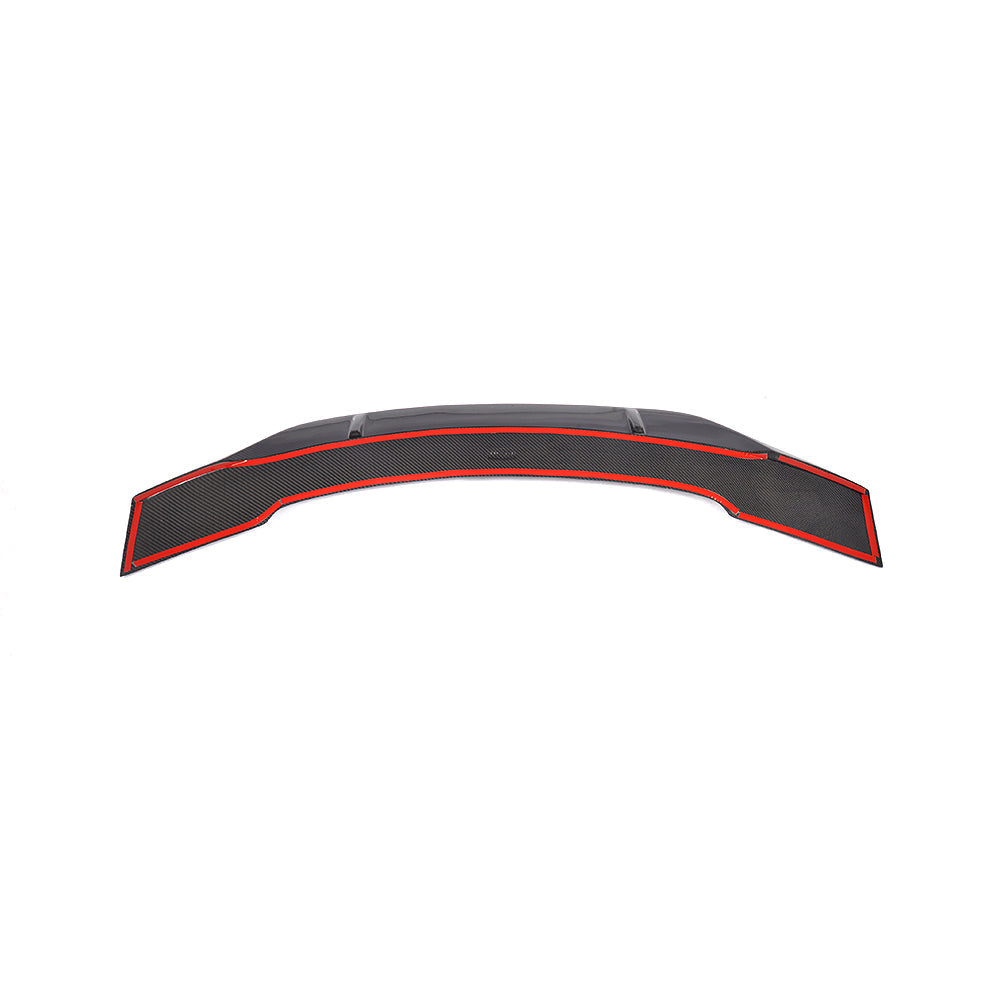 R Style Carbon Fiber Trunk Spoiler for Mercedes Benz E-Class W213, E63 AMG W213 Pre-Facelift Sedan (2016-2020)