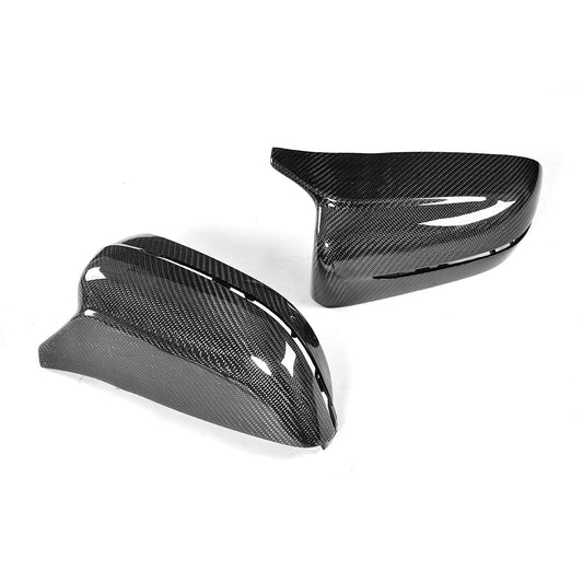 ST Style Carbon Fiber REPLACEMENT Mirror Caps for BMW 5 Series G30, G31 Pre-LCI & LCI (2017–2023)