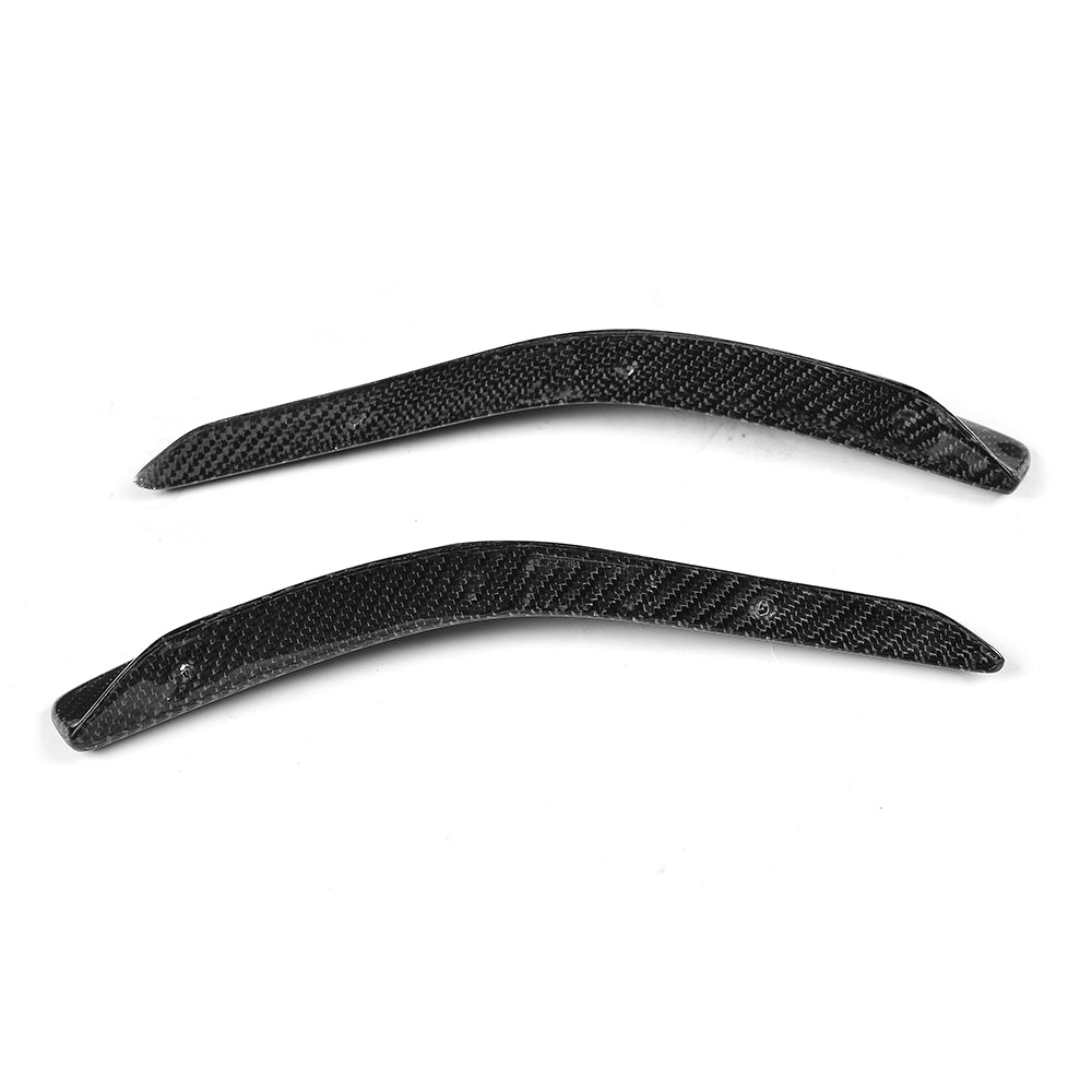 ST Style Carbon Fiber Front Splitters for Mercedes Benz GLA 45 AMG & GLA X156 Facelift (2017–2019)