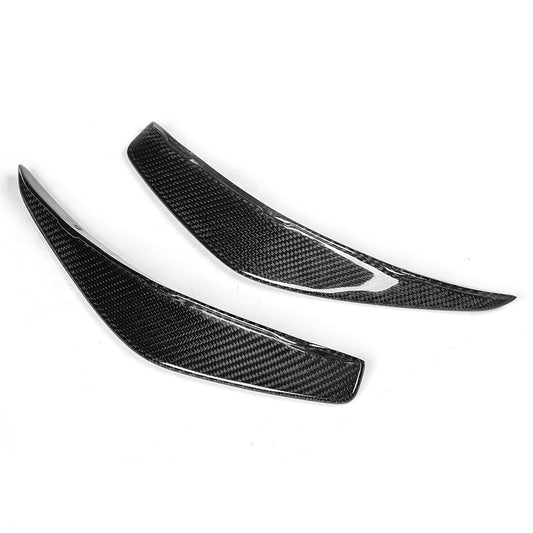 ST Style Carbon Fiber Front Splitters for Mercedes Benz GLA 45 AMG & GLA X156 Facelift (2017–2019)