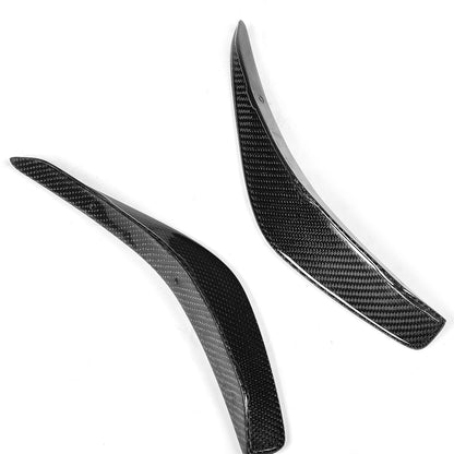 ST Style Carbon Fiber Front Splitters for Mercedes Benz GLA 45 AMG & GLA X156 Facelift (2017–2019)