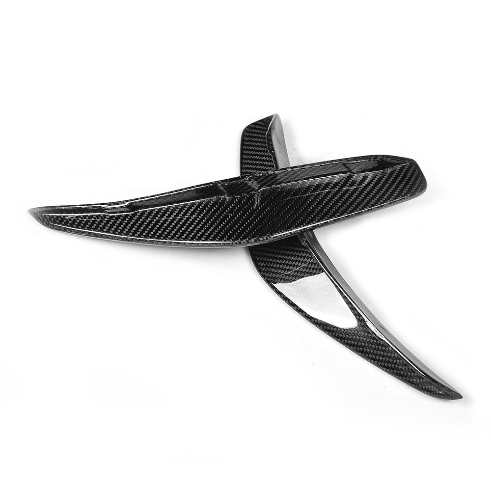 ST Style Carbon Fiber Front Splitters for Mercedes Benz GLA 45 AMG & GLA X156 Facelift (2017–2019)