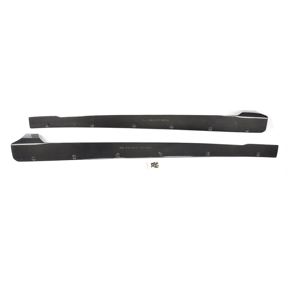 ML Style Carbon Fiber Side Skirts For Audi R8 Type 42 Pre-LCI & LCI  (207–2015)