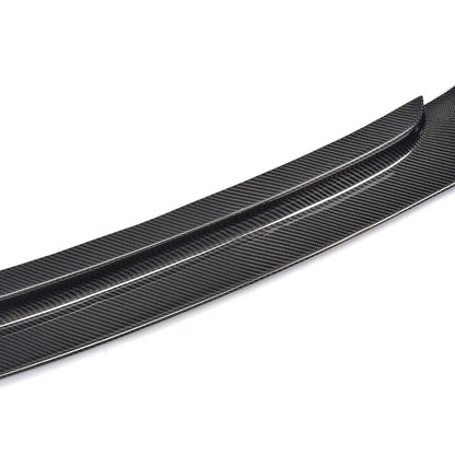 3D Style Carbon Fiber Front Lip for BMW X4 F26 M Sport (2014–2018)