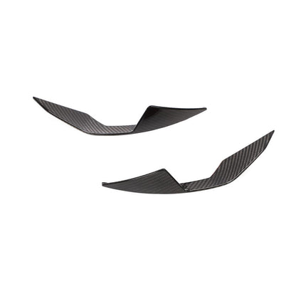 ST Style Prepreg Carbon Fiber Front Canards For BMW M3 G80/G81 ,M4 G82/G83 (2021+)