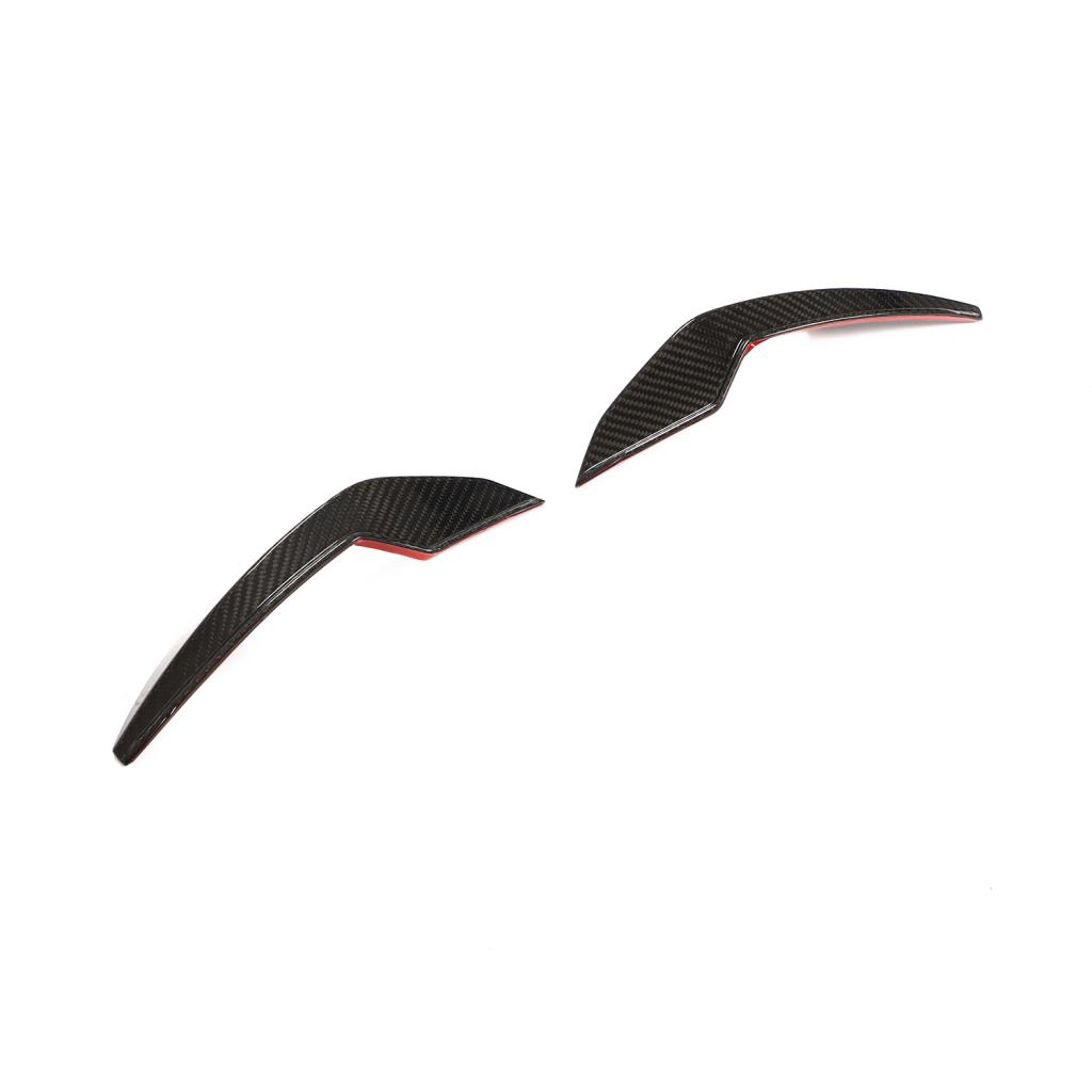 ST Style Prepreg Carbon Fiber Front Canards For BMW M3 G80/G81 ,M4 G82/G83 (2021+)