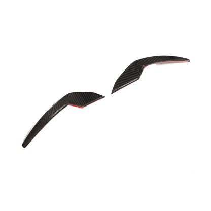 ST Style Prepreg Carbon Fiber Front Canards For BMW M3 G80/G81 ,M4 G82/G83 (2021+)
