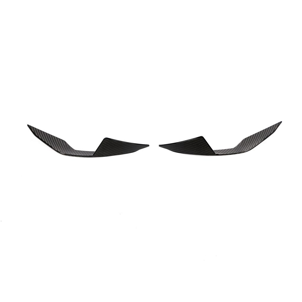 ST Style Prepreg Carbon Fiber Front Canards For BMW M3 G80/G81 ,M4 G82/G83 (2021+)