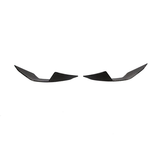 ST Style Prepreg Carbon Fiber Front Canards For BMW M3 G80/G81 ,M4 G82/G83 (2021+)