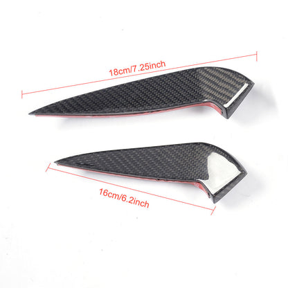 ST Style Carbon Fiber Front Canards for Mercedes Benz CLA C117 Facelift (2017–2019)