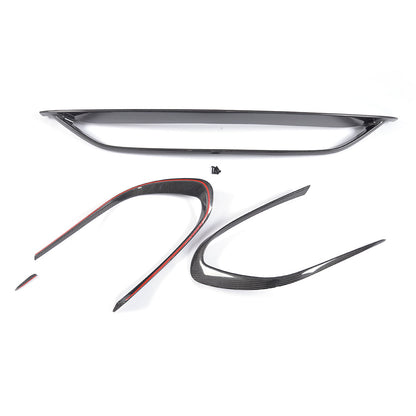 ST Style Carbon Fiber Front Lip for Mercedes Benz CLA C117 Sport Facelift (2017–2019)
