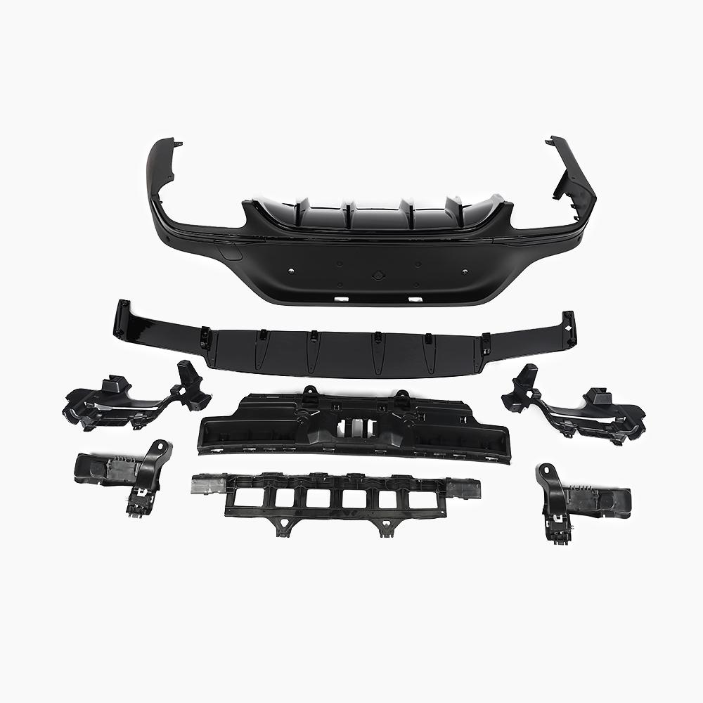 Mercedes-Benz GLC C253 (2016–2022) GLC63 Rear Diffuser/For AMG Coupe/Black