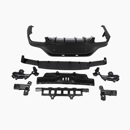 Mercedes-Benz GLC C253 (2016–2022) GLC63 Rear Diffuser/For AMG Coupe/Black