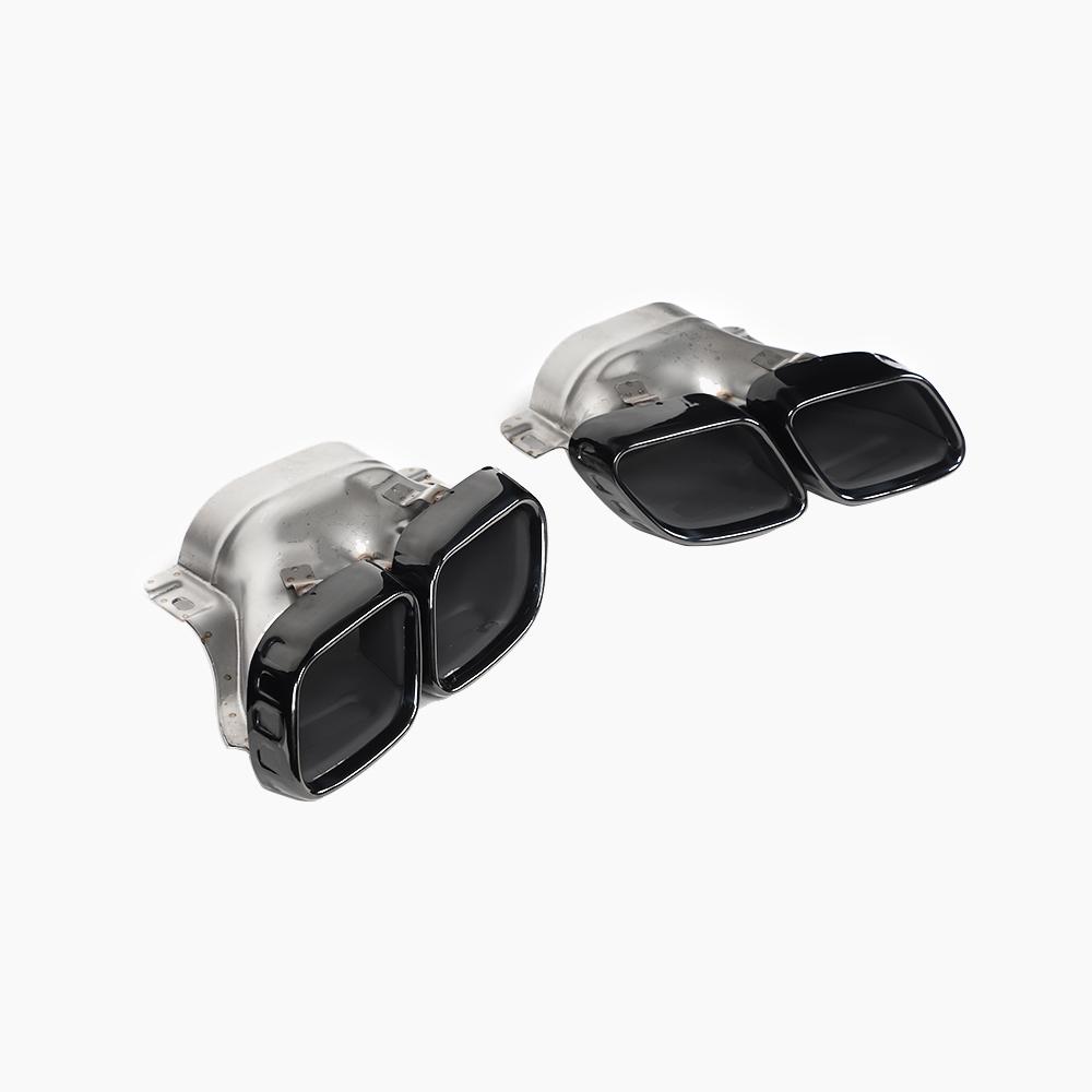 Mercedes-Benz GLC C254 (2023–present) GLC63 Coupe Diffuser With Black Pipe For AMG-Line/ Black