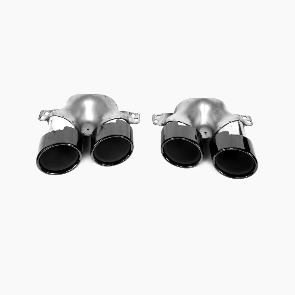 Mercedes-Benz GLC C254 (2023–present) GLC43 Coupe Diffuser With Black Pipe For AMG-Line/ Black