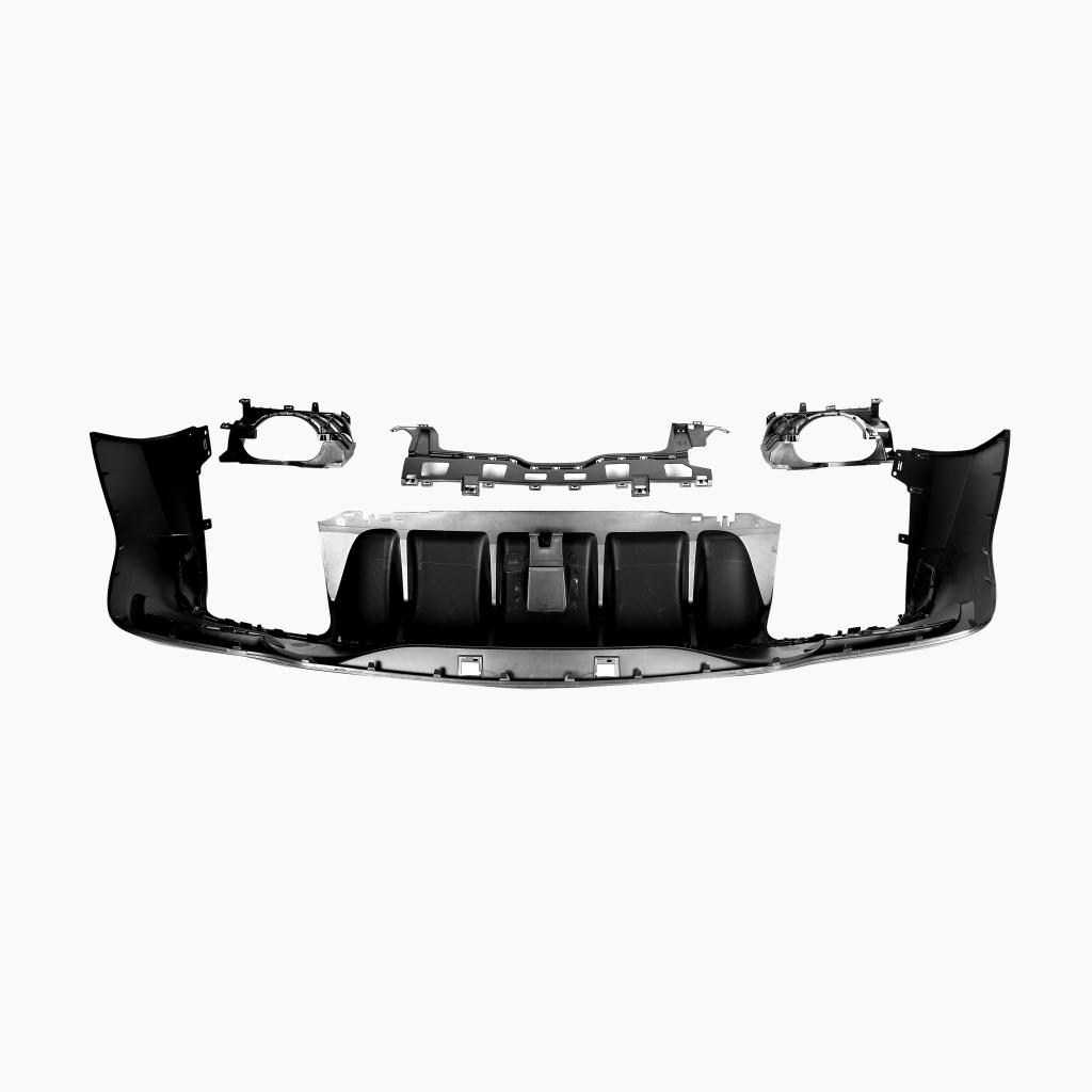 Mercedes-Benz GLE C167 (2020–present) GLE63 Coupe Rear Diffuser With Black Tips Black