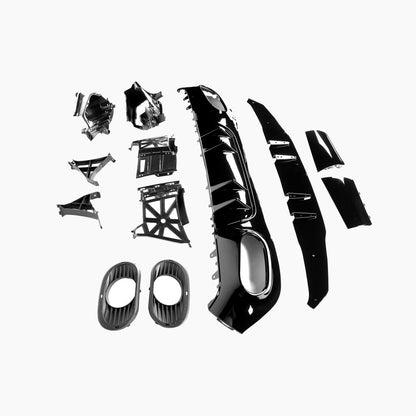 Mercedes-Benz A-Class W177 (2018–present) A35 Rear Diffuser/For AMG Sedan