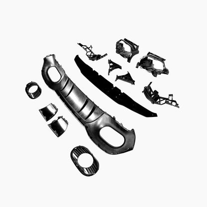 Mercedes-Benz A-Class W177 (2018–present) A35 Rear Diffuser/For AMG Hatchback