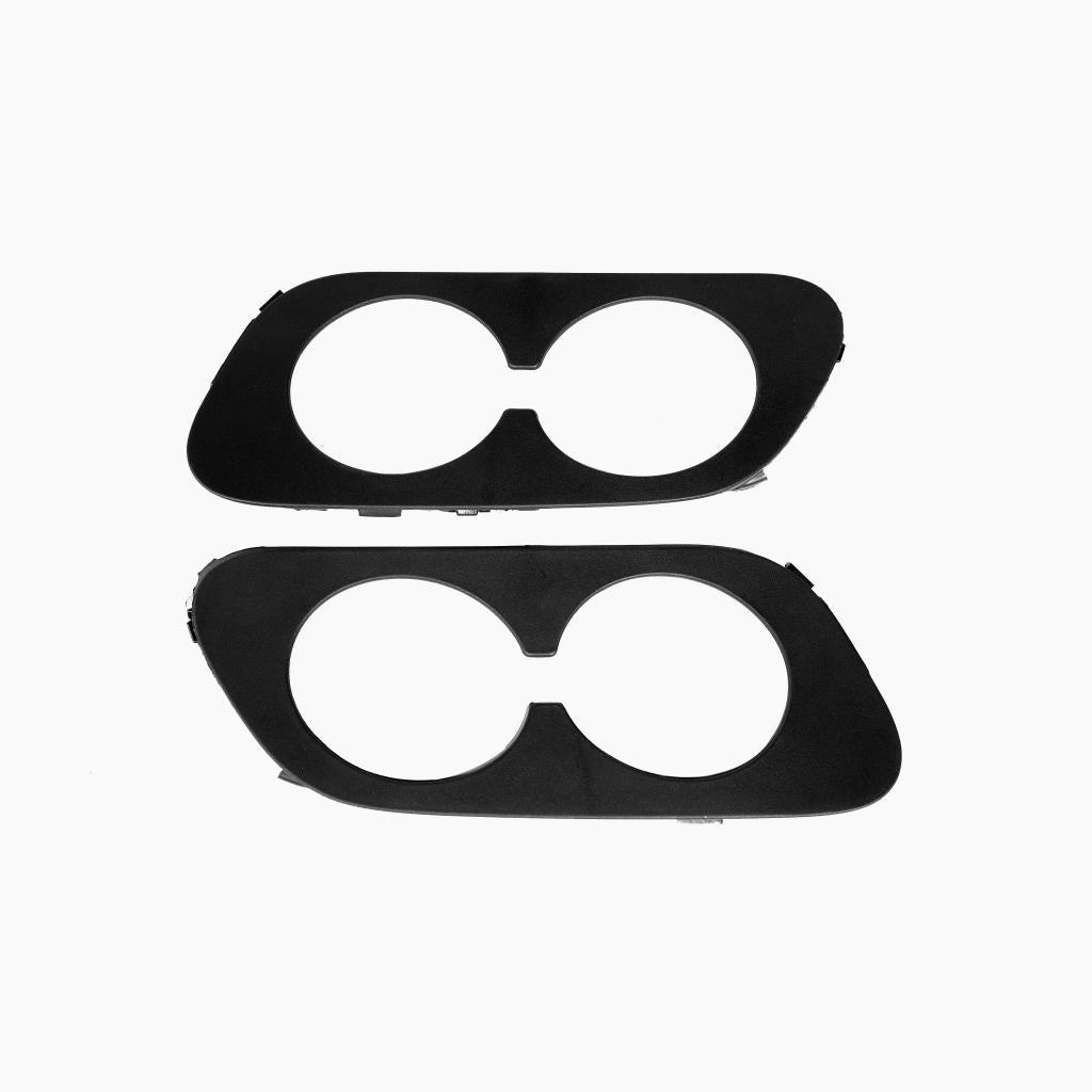Mercedes-Benz C-Class W205 (2014–2021) C43 Rear Diffuser/For AMG Sedan/Black