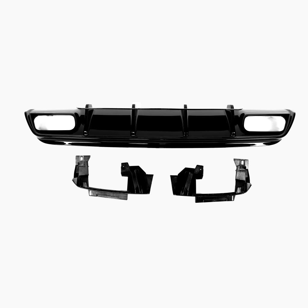 Mercedes-Benz A-Class W176 (2012–2018) A45 Rear Diffuser/For 16-18 AMG Gloss Black