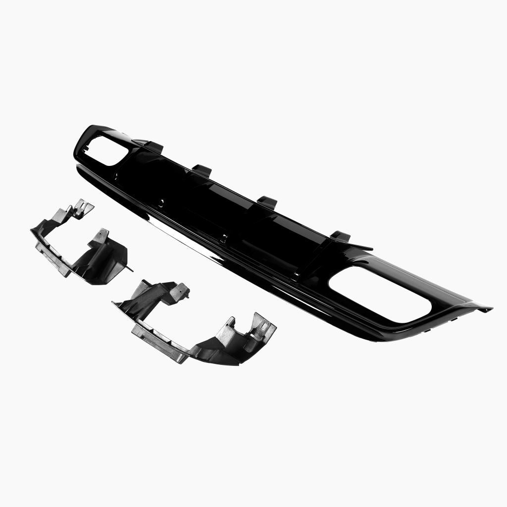 Gloss Black Rear Diffuser for Mercedes Benz A45 AMG W176 Facelift Hatchback (2016-2018)