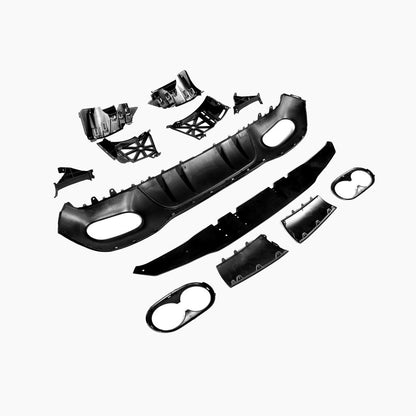 Mercedes-Benz A-Class W177 (2018–present) A45 Rear Diffuser/For AMG Sedan