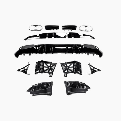 Mercedes-Benz A-Class W177 (2018–present) A45 Rear Diffuser/For AMG Sedan