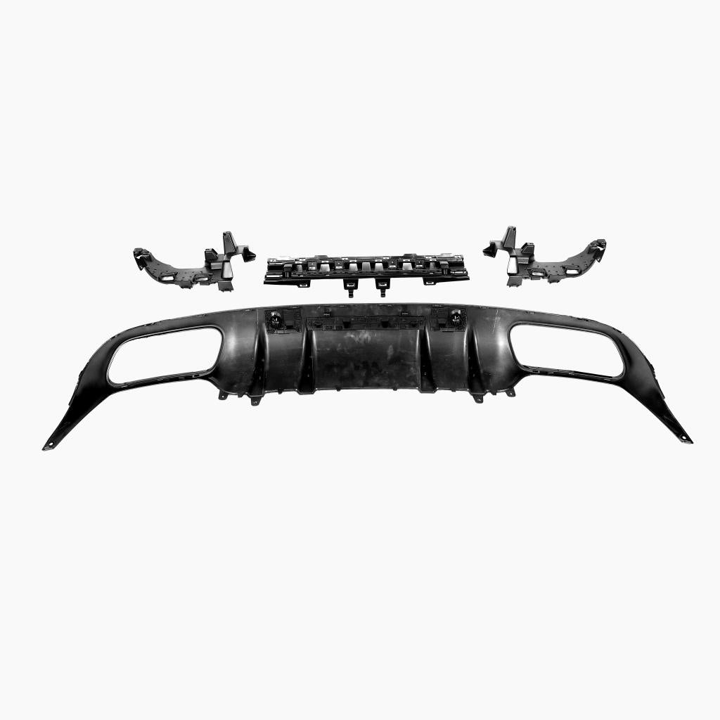 Mercedes-Benz C-Class C205 (2015–2021) C63 Coupe Rear Diffuser/For AMG Coupe/Black