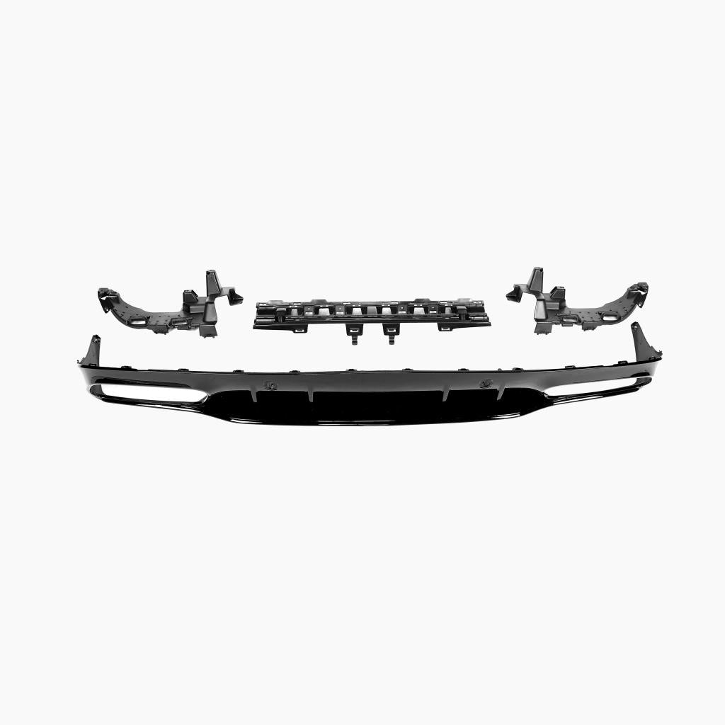 Mercedes-Benz C-Class C205 (2015–2021) C63 Coupe Rear Diffuser/For AMG Coupe/Black
