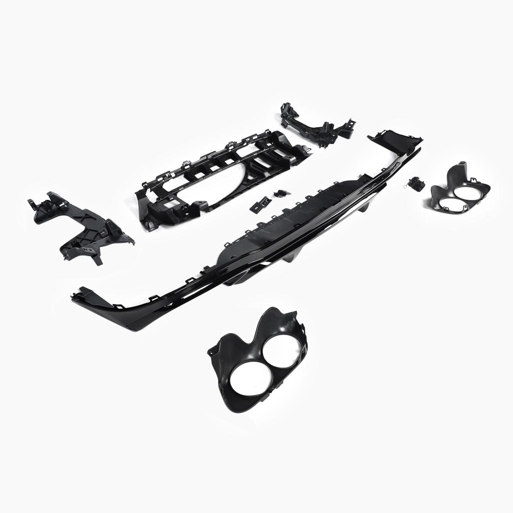Mercedes-Benz E-Class W213 (2016–2023) E53 GT Rear Diffuser/17-22/Black