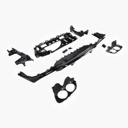 Mercedes-Benz E-Class W213 (2016–2023) E53 GT Rear Diffuser/17-22/Black
