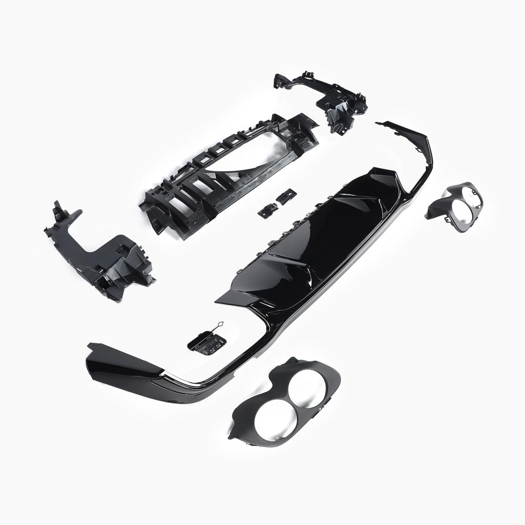 Mercedes-Benz E-Class W213 (2016–2023) E53 GT Rear Diffuser/17-22/Black