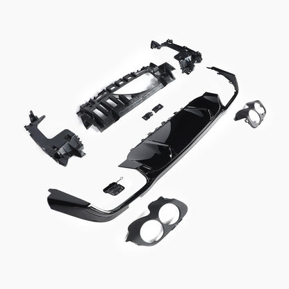 Mercedes-Benz E-Class W213 (2016–2023) E53 GT Rear Diffuser/17-22/Black