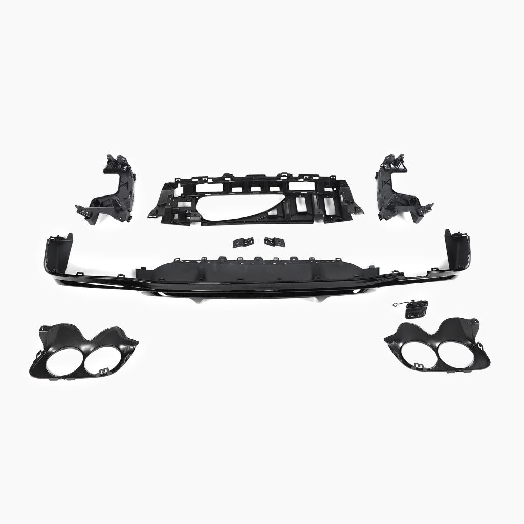 Mercedes-Benz E-Class W213 (2016–2023) E53 GT Rear Diffuser/17-22/Black