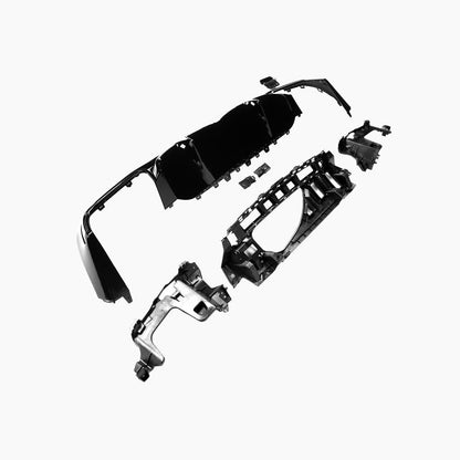 Gloss Black Rear Diffuser for Mercedes Benz E-Class E63 GT W213 Sedan (2017-2023)