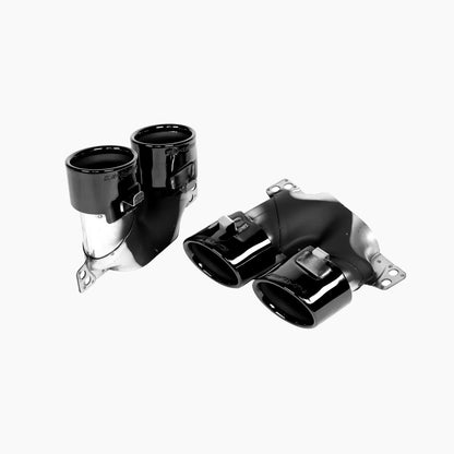 Mercedes-Benz C-Class W206 (2021–present) C43 AMG REAR DIFFUSER WITH BLACK TIPS/FOR AMG/ 21+