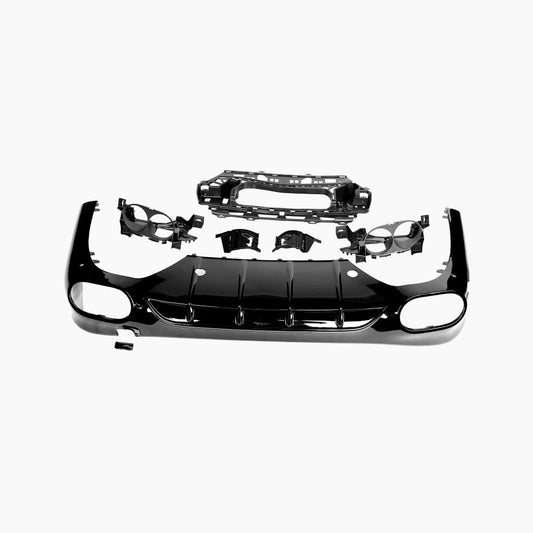 Mercedes-Benz E-Class W213 (2016–2023) E63 Rear Diffuser/For AMG/Black