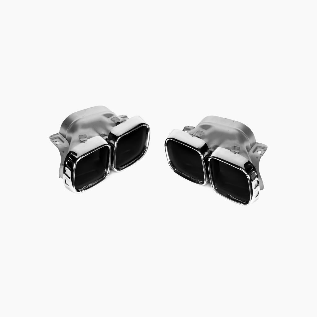 Mercedes-Benz C-Class W206 (2021–present) C63 AMG REAR DIFFUSER WITH SLIVER TIPS/FOR AMG/ 21+