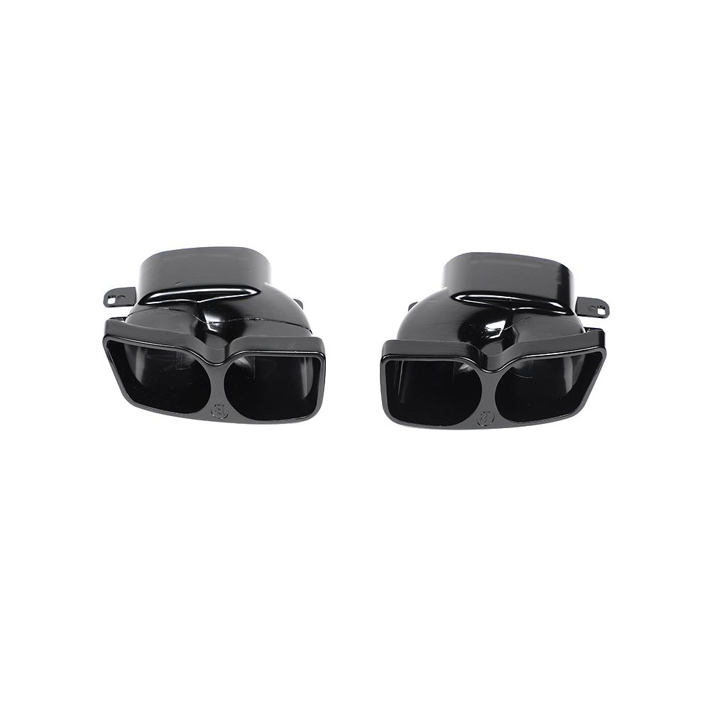 Gloss Black Exhaust Tips for Mercedes Benz C-Class W205 Sedan (2014-2021)